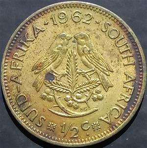 South Africa ½ Cent 1961 1964