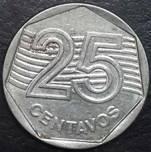 Brazil 25 Centavo 1994 1995