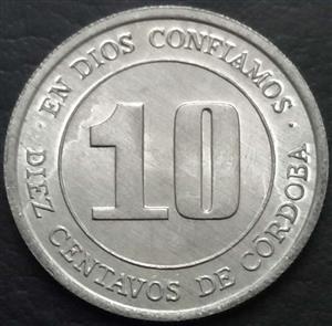 Nicaragua 10 Centavo 1974 