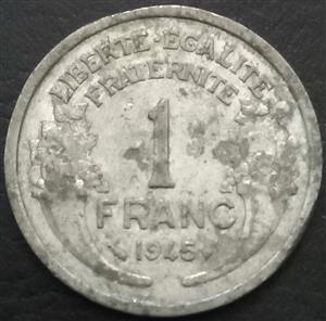 France 1 Franc 1941 1959