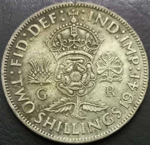 Great Britain 2 Shilling 1937 1946