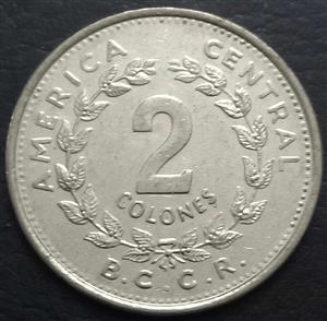 Costa Rica 2 Colones 1984 