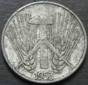 Germany 5 Pfennig 1952 1953