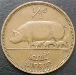 Ireland ½ Penny 1939-1967