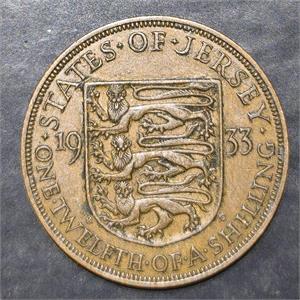 Jersey ⅟12 Shilling 1931 1935