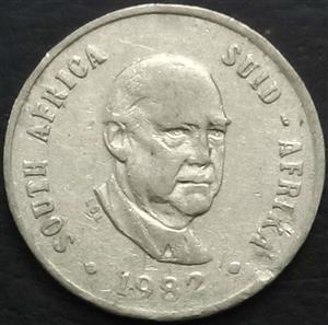 South Africa 10 Cent 1982 