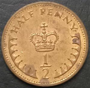 Great Britain ½ Penny 1982 1984