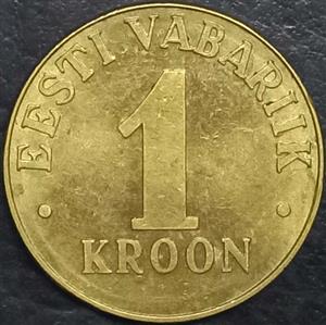 Estonia 1 Kroon 1998 2006