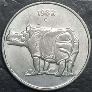 India Republic 25 Paisa 1988-2002 Ottawa