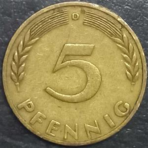 Germany 5 Pfennig 1949 