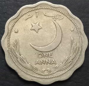 Pakistan 1 Anna 1950 