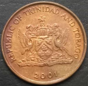 Trinidad & Tobago 1 Cent 1976 2016