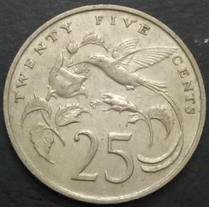 Jamaica 25 Cent 1969 1990