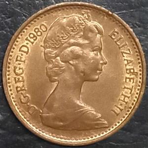 Great Britain ½ New Penny 1971 1981