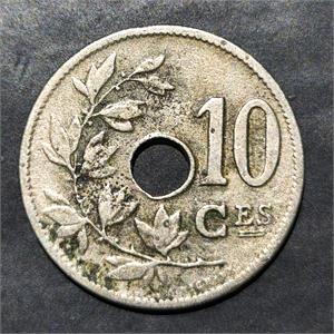 Belgium 10 Centimes 1903~1906