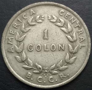 Costa Rica 1 Colon 1965~1978