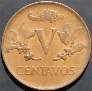 Colombia 5 Centavos 1967~1979