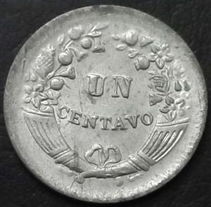 Peru 1 Centavo 1950 1965