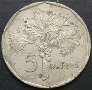 Seychelles 5 Rupees 1982