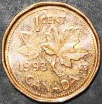 Canada 1 Cent 1990 1996