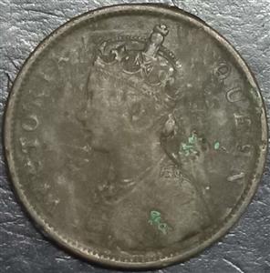 India - British ½ Anna 1862 1876