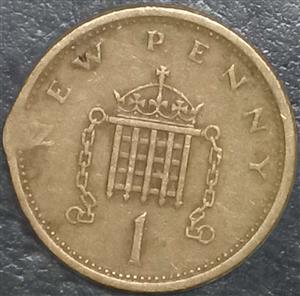 Great Britain 1 New Penny 1971 1981