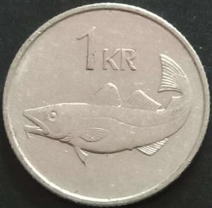 Iceland 1 Krona 1989 2011