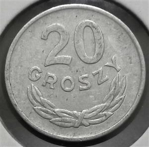 Poland 20 Groszy 1949 