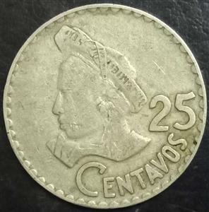 Guatemala 25 Centavo 1971~1976