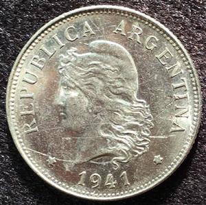 Argentina 50 Centavo 1941 