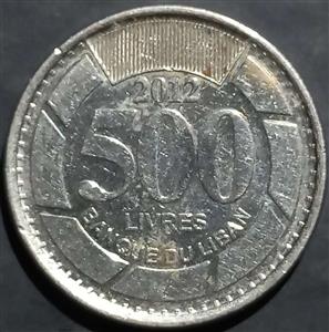 Lebanon 500 Livres 2012 2017