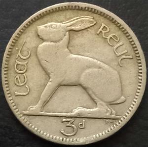 Ireland 3 Penny 1942-1968