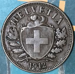 Switzerland 2 Rappen 1893 1941