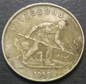 Luxembourg 1 Franc 1952 