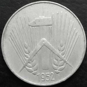 Germany 10 Pfennig 1952 1953