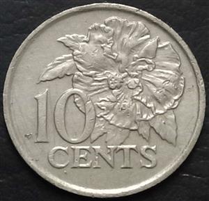 Trinidad & Tobago 10 Cent 1975-1976
