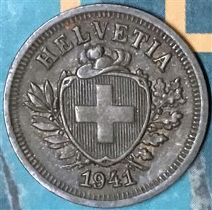 Switzerland 1 Rappen 1902 1941