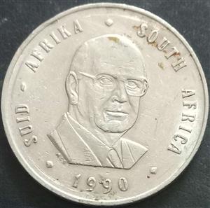 South Africa 1 Rand 1990 