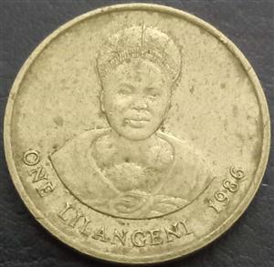 Eswatini 1 Lilangeni 1986 