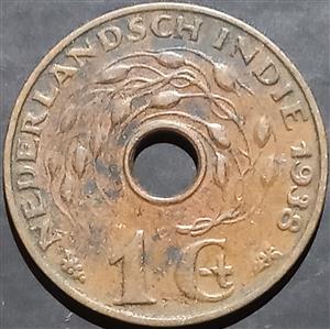 Netherland Indies 1 Cent 1936~1939