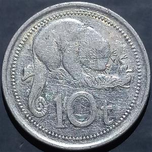 Papua New Guinea 10 Toea 2002 2010