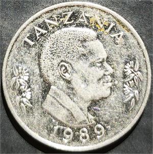 Tanzania 1 Shilingi 1987 1992