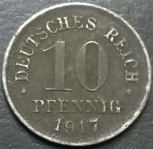 Germany 10 Pfennig 1916 1922