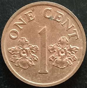 Singapore 1 Cent 1992 2002