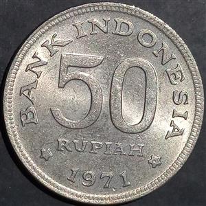 Indonesia 50 Rupiah 1971