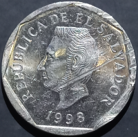 El Salvador 10 Centavos 1995 2000