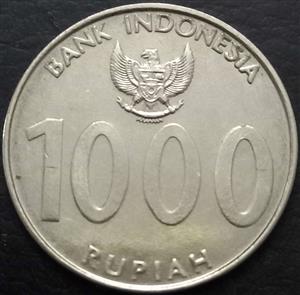 Indonesia 1000 Rupiah 2010 
