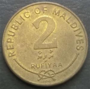 Maldive Islands 2 Rufiyaa 2007 