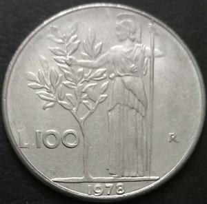 Italy 100 Lira 1955 1989