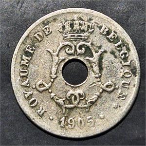 Belgium 10 Centimes 1903~1906